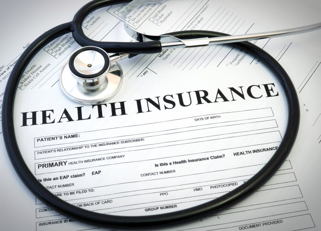 Health insurance form