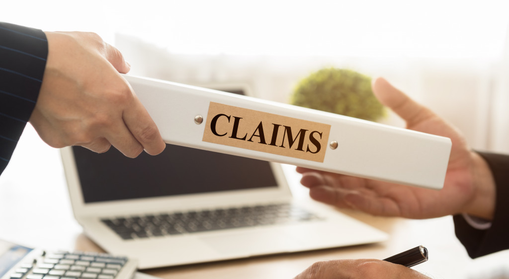 claims of insurance policy concept